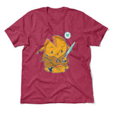 Baby Gouda Men/Unisex T-Shirt in Heather Raspberry color