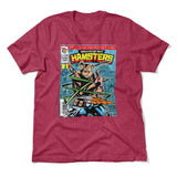 Comic Cover - Hamsters Men/Unisex T-Shirt in Heather Raspberry color