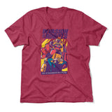 Invasion Of The Robots Men/Unisex T-Shirt in Heather Raspberry color