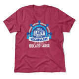 I'm A Lady With A Vocabulary Of A Well Educated Sailor Men/Unisex T-Shirt