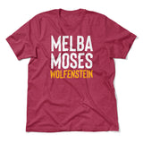 Melba Moses Wolfenstein Men/Unisex T-Shirt in Heather Raspberry color