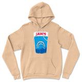 Jaws Teeth Hoodie in Heather Sand Dune color