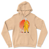 Kill Bill Mrs.santa Hoodie in Heather Sand Dune color