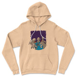 Poker Dogs Hoodie in Heather Sand Dune color