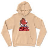 Roast Malone Hoodie in Heather Sand Dune color