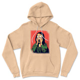 Scream Painting Monalisa Hoodie in Heather Sand Dune color
