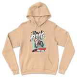 Stunt Pug Hoodie in Heather Sand Dune color
