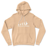 Female Evolution Hoodie in Heather Sand Dune color