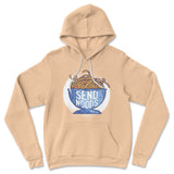 Send Noods Hoodie in Heather Sand Dune color