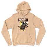 The Catalorian Hoodie in Heather Sand Dune color
