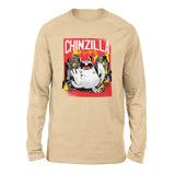 Chinzilla Monster Men/Unisex Drop Shoulder Sweatshirt