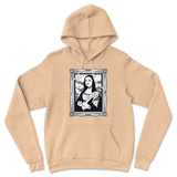 Gothic Monalisa Hoodie in Heather Sand Dune color