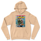 Comic Cover - Hamsters Hoodie in Heather Sand Dune color