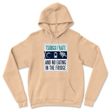Things I Hate Hoodie in Heather Sand Dune color