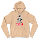 Change Luck Monopoly Parody Hoodie in Heather Sand Dune color