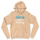 Alexa, Skip To Friday Hoodie in Heather Sand Dune color