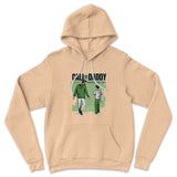 Call Of Daddy Hoodie in Heather Sand Dune color