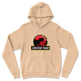 Jurassic Bank Hoodie in Heather Sand Dune color
