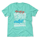 Monday, The Only Day You Can Wear The Same Exact Outfit As Yesterday Without Anyone Knowing Men/Unisex T-Shirt in Heather Sea Green color