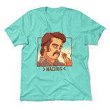 Nachos Drug Lord Men/Unisex T-Shirt in Heather Sea Green color