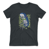 Old Nokia Cellphone Womens T-Shirt in Heavy Metal color