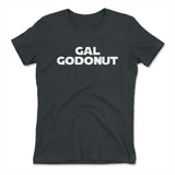 Gal Godonut Womens T-Shirt in Heavy Metal color
