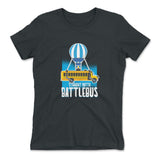 Straight Outta Battle Bus Womens T-Shirt in Heavy Metal color