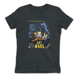 Cat Wars - May The Cat Mint Be With You Womens T-Shirt in Heavy Metal color