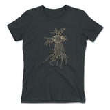 Processor Design Womens T-Shirt in Heavy Metal color