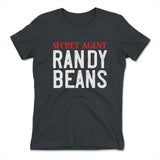 Secret Agent Randy Beans Womens T-Shirt in Heavy Metal color