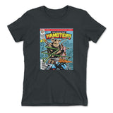 Comic Cover - Hamsters Womens T-Shirt in Heavy Metal color