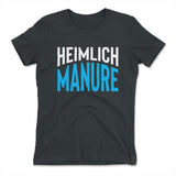 Heimlich Manure Womens T-Shirt in Heavy Metal color