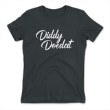 Diddy Doodat Womens T-Shirt in Heavy Metal color