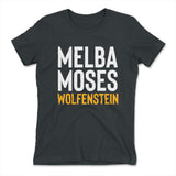Melba Moses Wolfenstein Womens T-Shirt in Heavy Metal color
