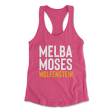 Melba Moses Wolfenstein Womens Racerback Tank