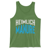 Heimlich Manure Men/Unisex Tank in Leaf color