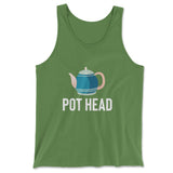 Pot Head Men/Unisex Tank in Leaf color