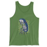 Old Nokia Cellphone Men/Unisex Tank in Leaf color