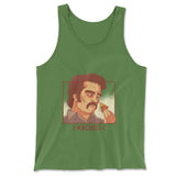 Nachos Drug Lord Men/Unisex Tank in Leaf color