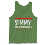 Simmy Kantstandyourbitz Men/Unisex Tank in Leaf color