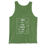 Scientific Verbal Expression Men/Unisex Tank in Leaf color