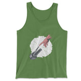 Creation Of Adam - Motorcycle Men/Unisex Tank in Leaf color
