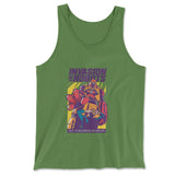 Invasion Of The Robots Men/Unisex Tank in Leaf color