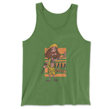 Indian Guru - Baba Marley Men/Unisex Tank in Leaf color