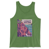 Coast Malone Men/Unisex Tank in Leaf color