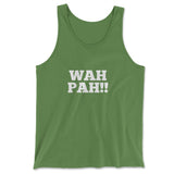 Wah Pah!! Men/Unisex Tank in Leaf color