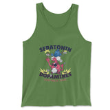Molecules Rock Men/Unisex Tank in Leaf color
