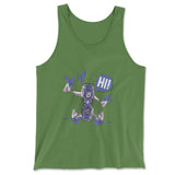 Quadcopter Robot Men/Unisex Tank in Leaf color