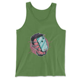 Phone Face Hugger Men/Unisex Tank in Leaf color
