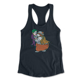 Iam Bearman Womens Racerback Tank in Midnight Navy color